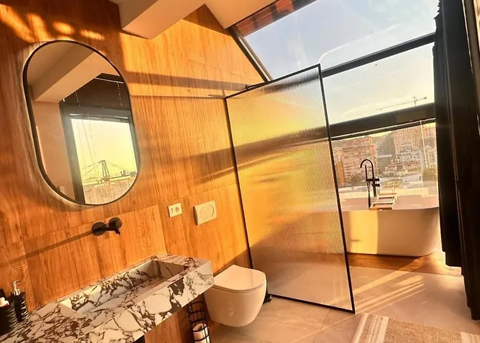 Centre Penthouse Apartmán Tirana